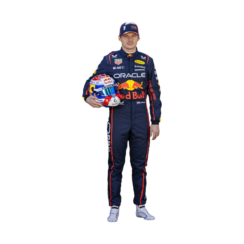 F1 Go Kart 2025 Max Verstappen Red Bull Race Suit