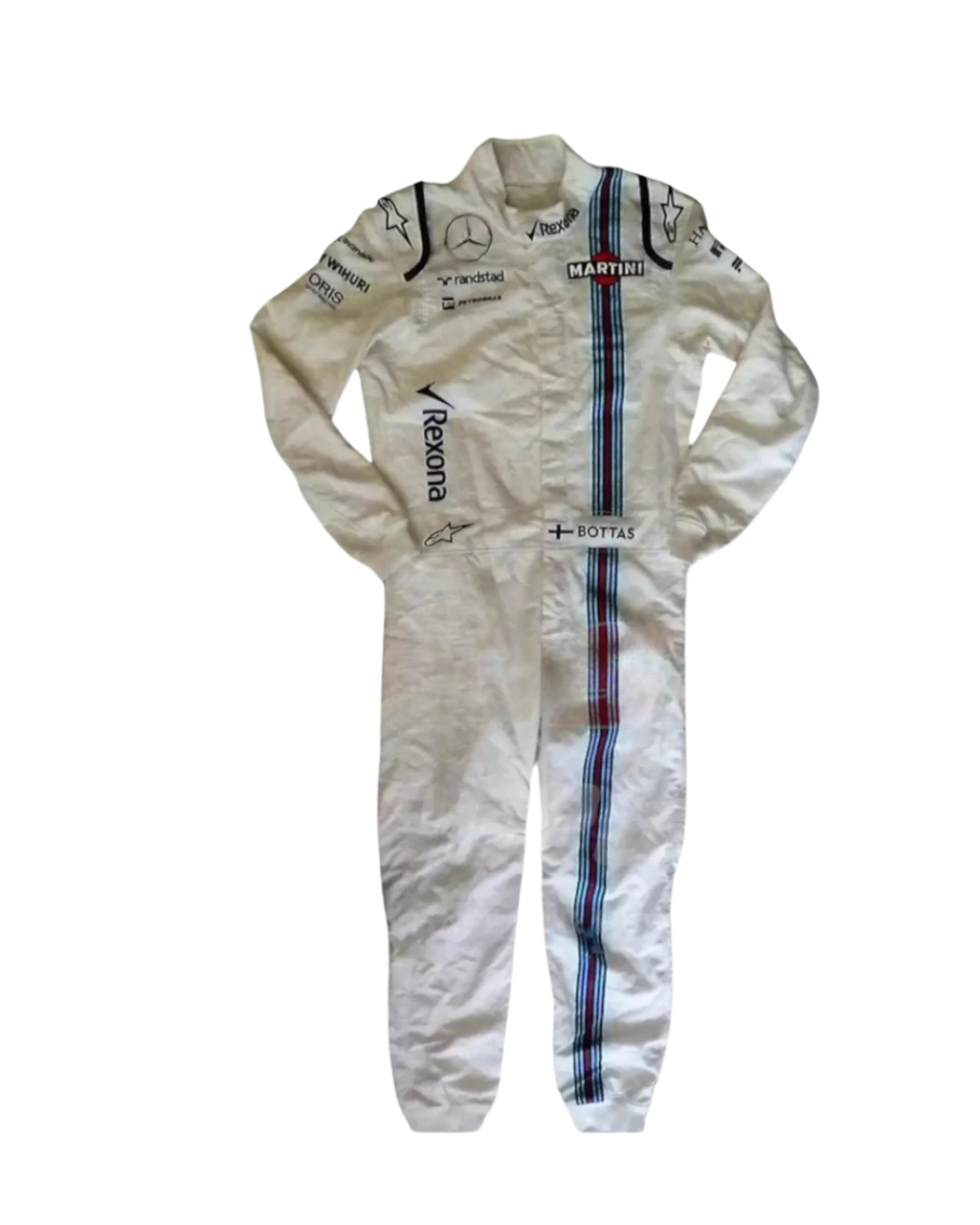 F1 valtteri Bottas Martini 2016 race suit