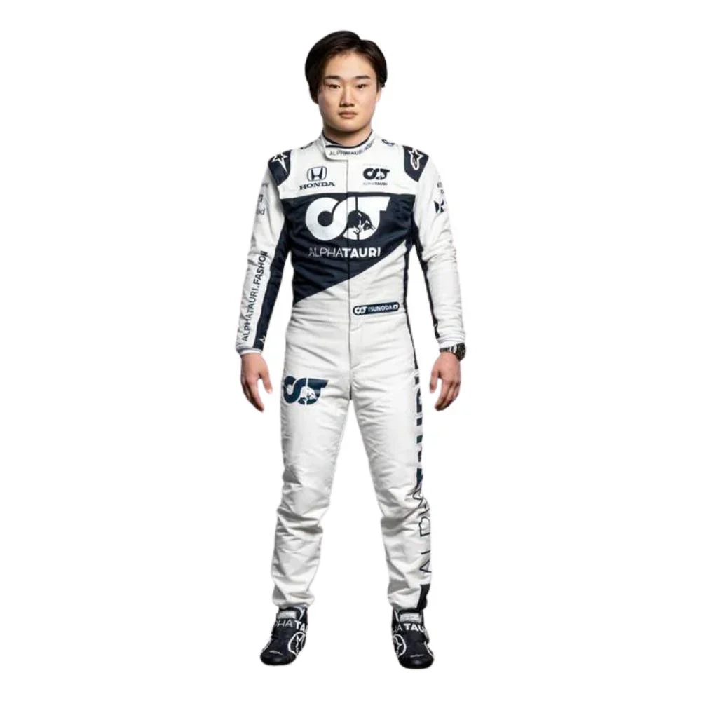 F1 Yuki Tsunoda alphatauri 2021 race suit