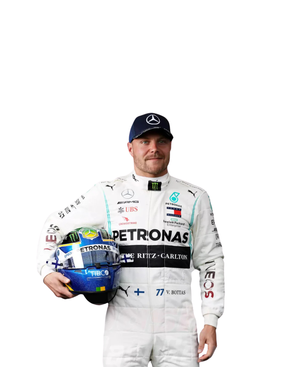 F1 valtteri Bottas Mercedes 2020 race suit