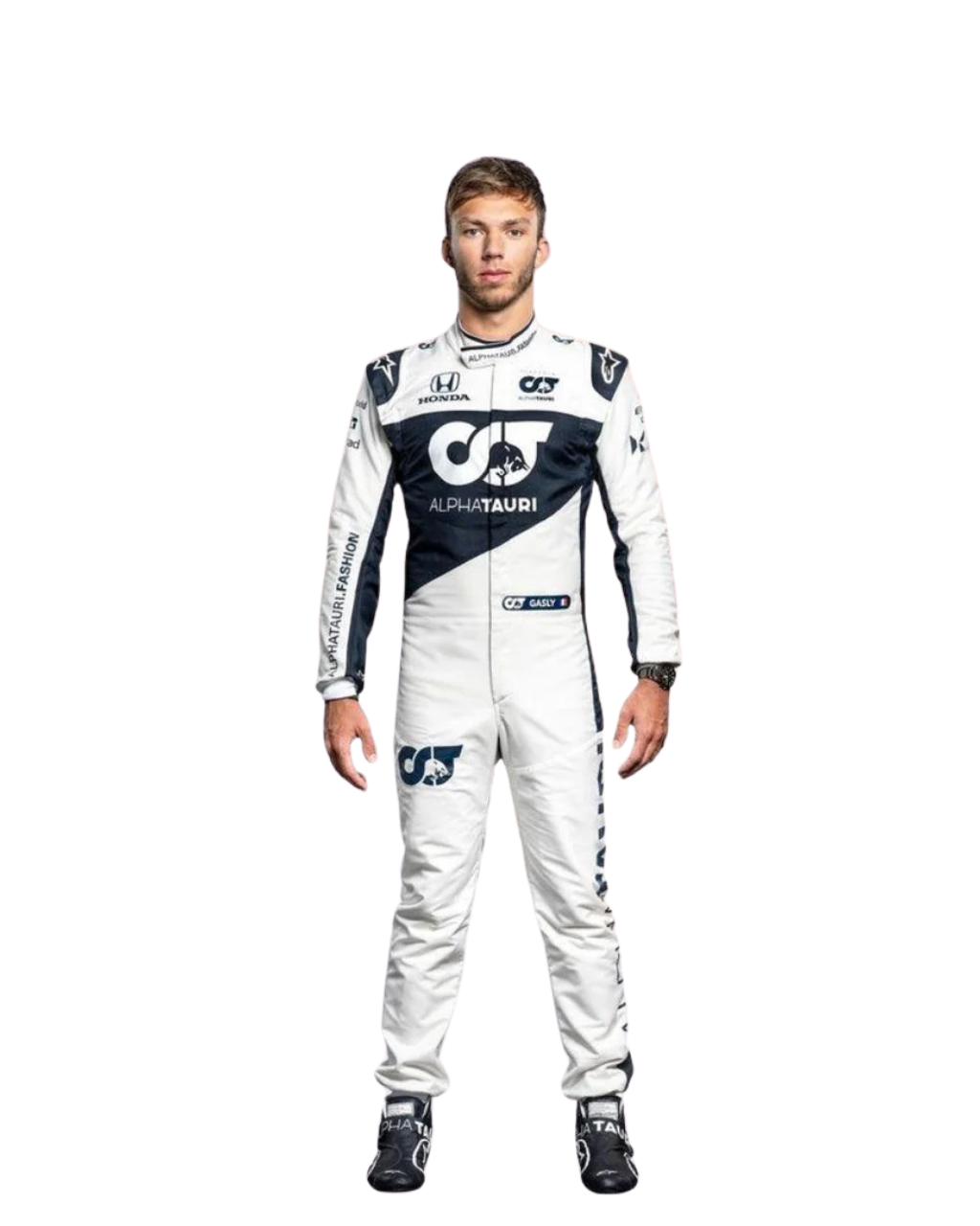 F1 Pierre Gasly alpha tauri Alpine 2021 race suit