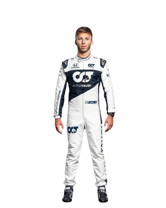 F1 Pierre Gasly alpha tauri Alpine 2021 race suit