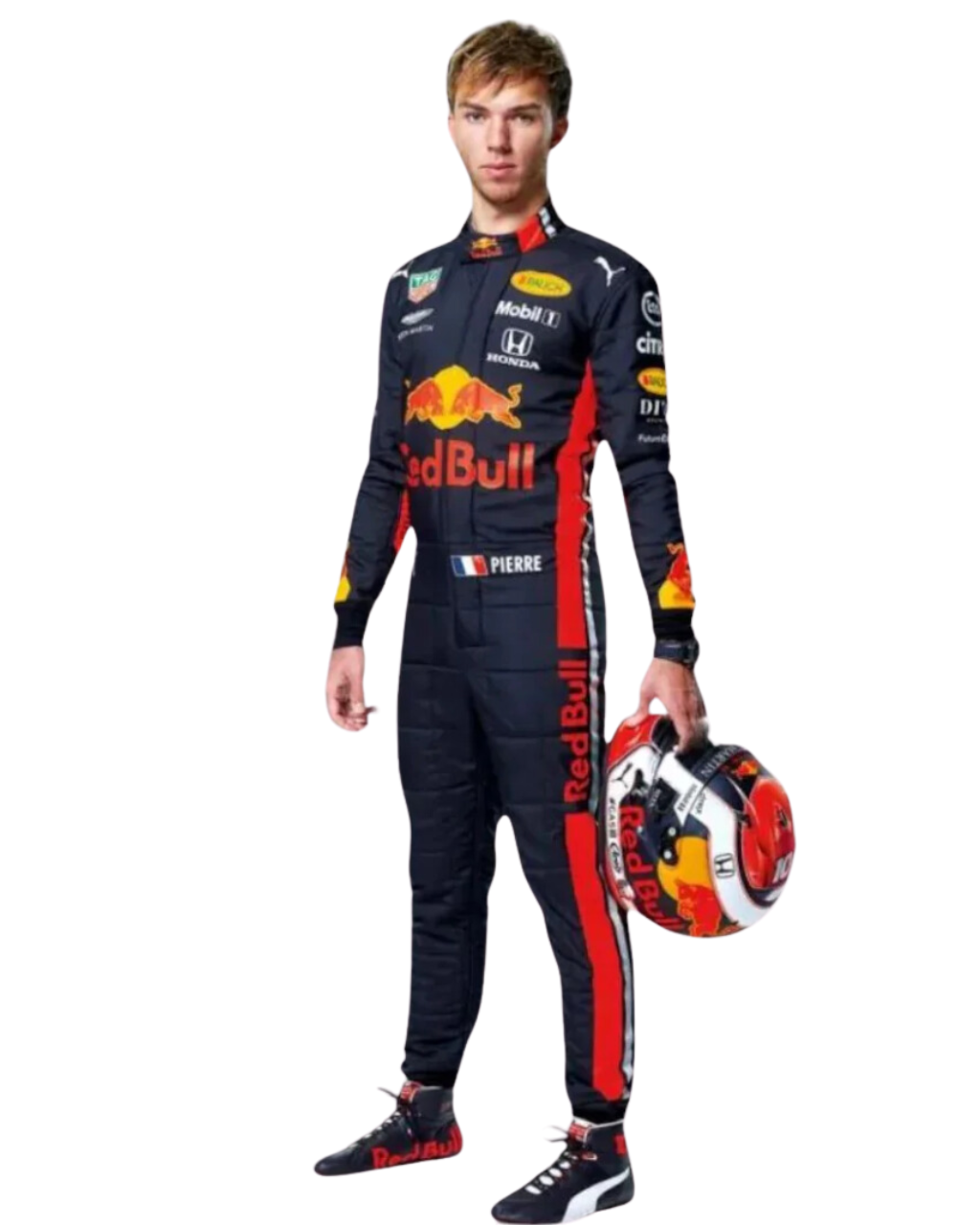 F1 Pierre Gasly Red bull 2019 race suit