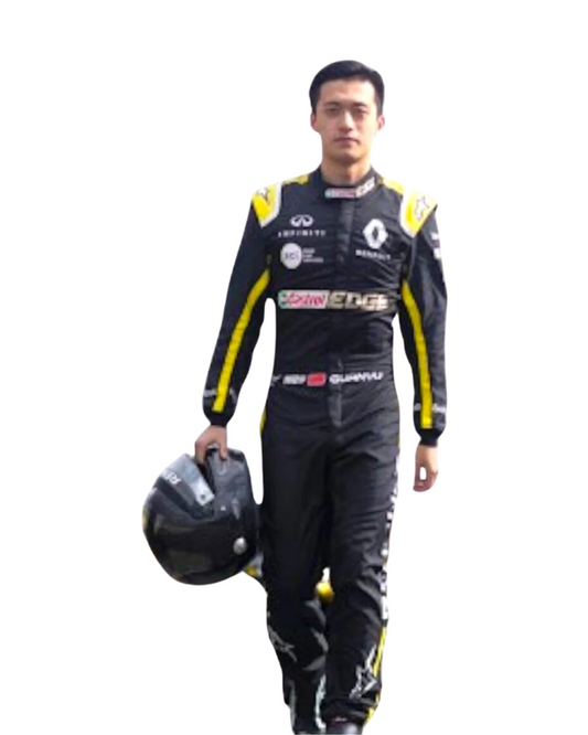 Formula 2 Zhou Guanyu Renault 2019 race suit