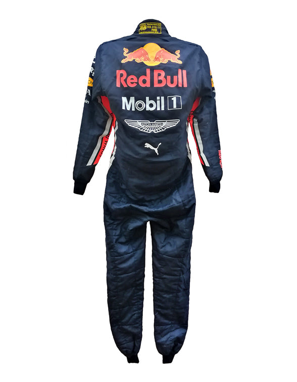 F1 Max verstappen Red bull Honda 2019 race suit