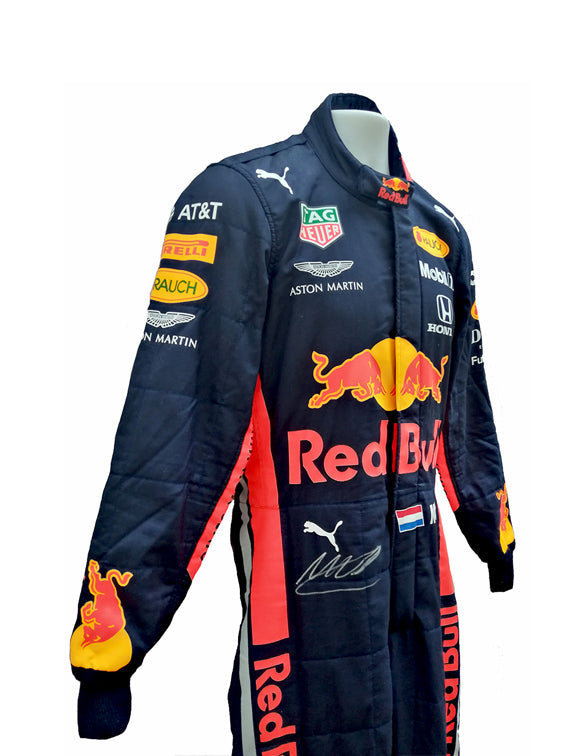 F1 Max verstappen Red bull Honda 2019 race suit