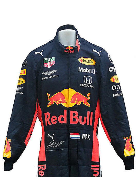 F1 Max verstappen Red bull Honda 2019 race suit