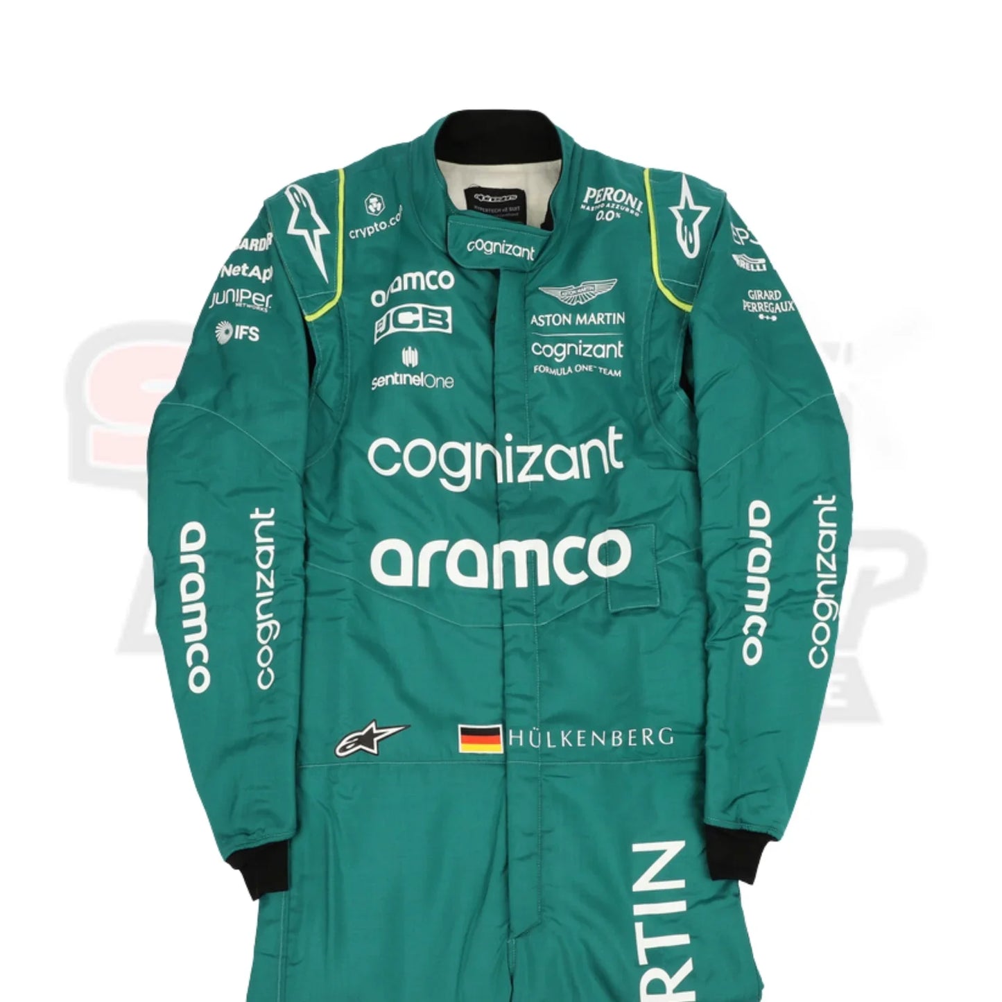 F1 Nico Hulkenberg Aston Martin 2022 race suit