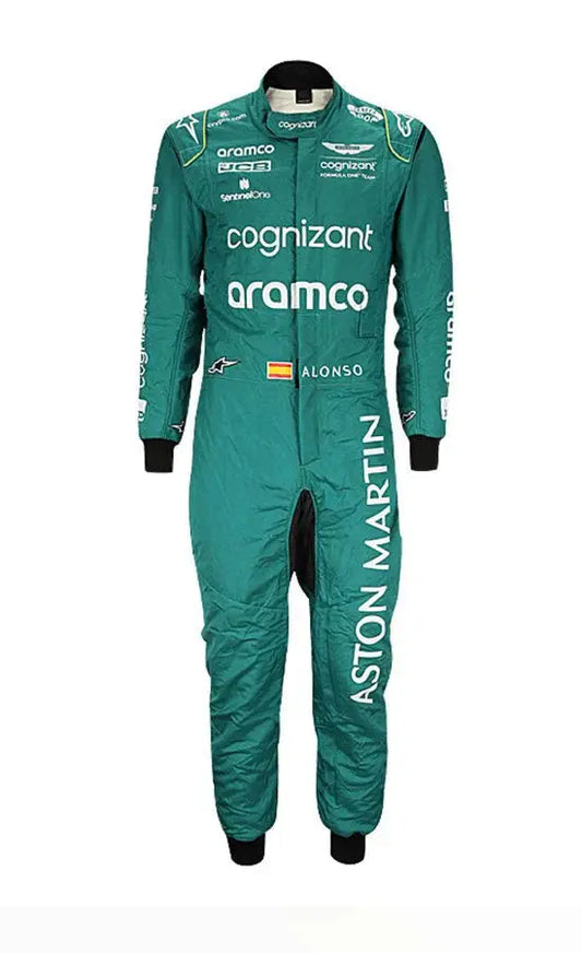 F1 Sebastian vettel Aston Martin 2023 race suit