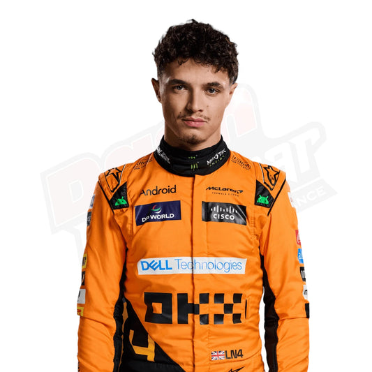 F1 New McLaren lando Norris 2024 race suit