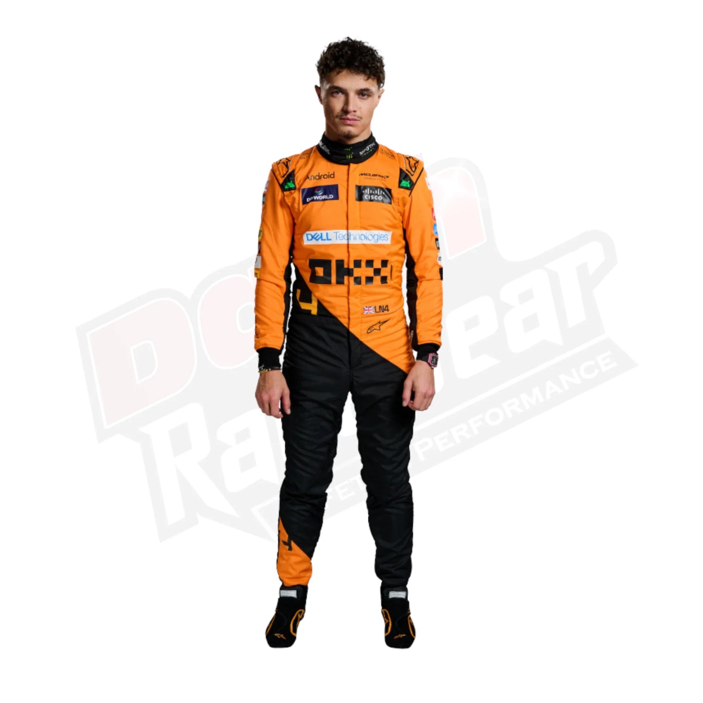 F1 New McLaren lando Norris 2024 race suit