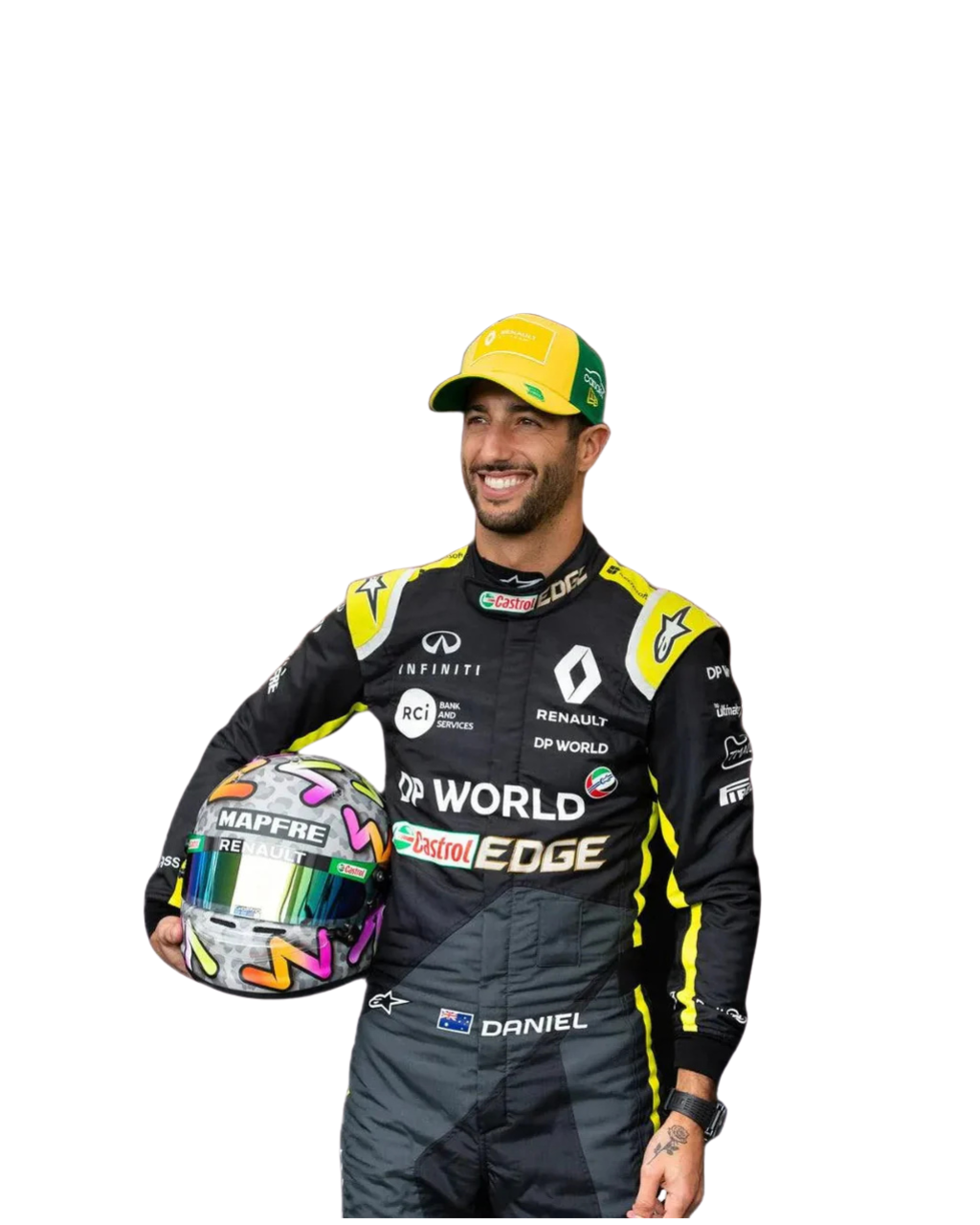 F1 Daniel recciardo 2019 race suit