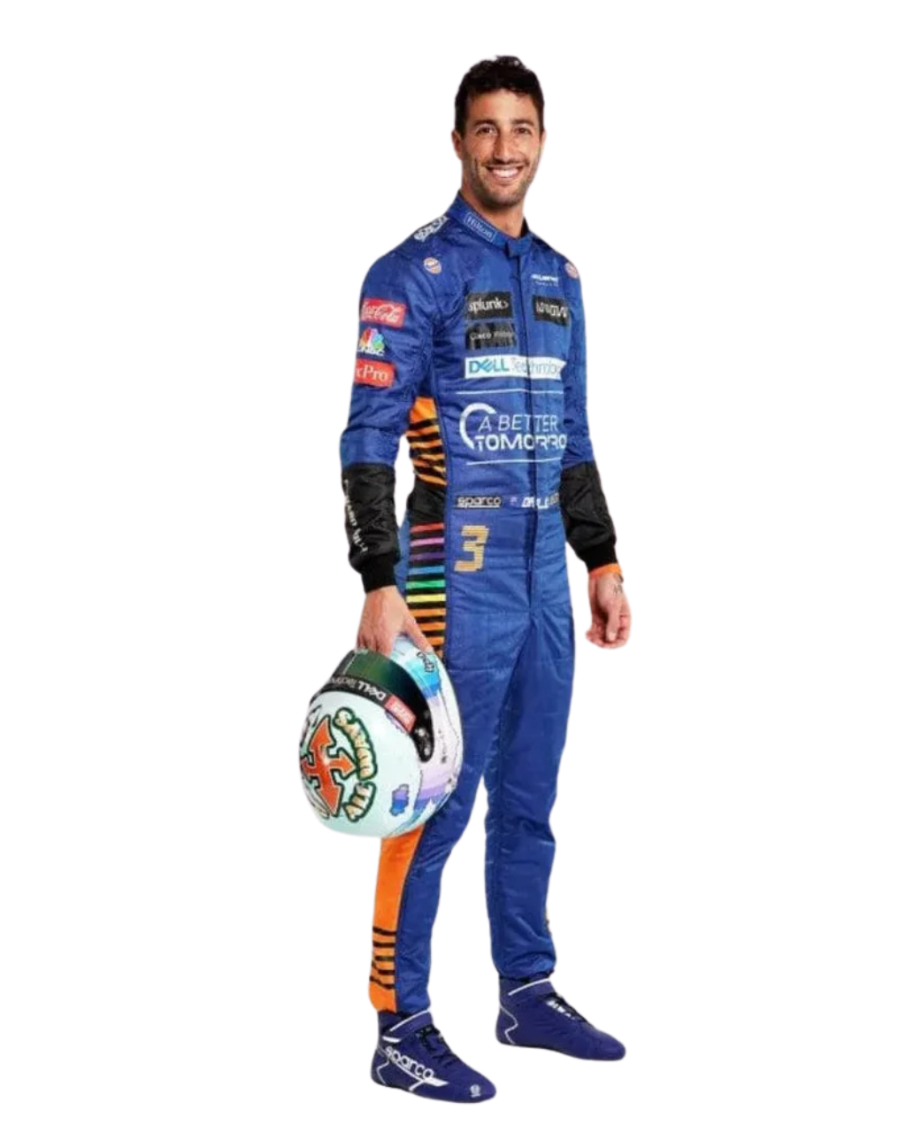 F1 Daniel recciardo 2021 race suit