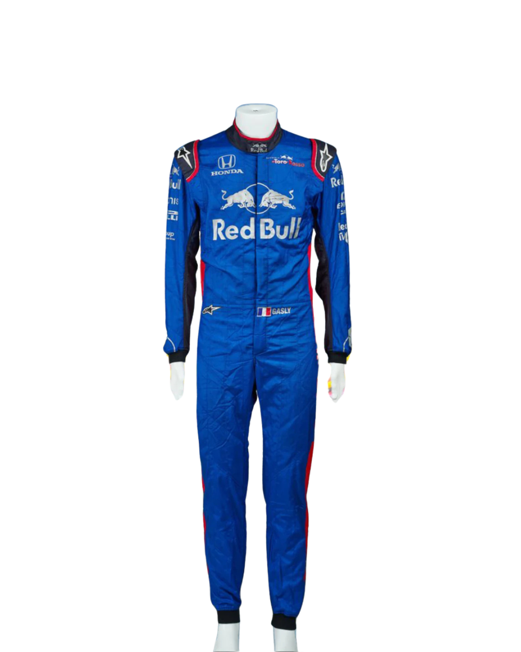 F1 Pierre Gasly Red bull 2018 race suit