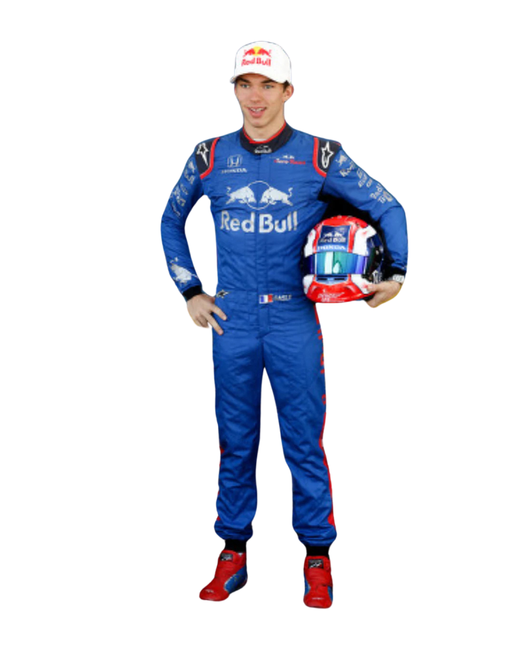 F1 Pierre Gasly Red bull 2018 race suit