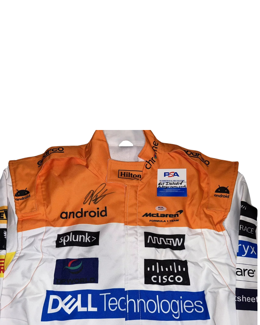 F1 mclarn Oscar piastri 2023 silver stone race suit