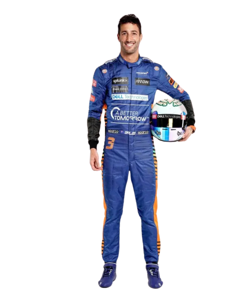 F1 Daniel recciardo 2021 race suit