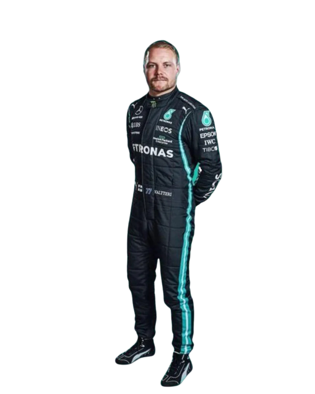 F1 valtteri Bottas Mercedes 2021 race suit