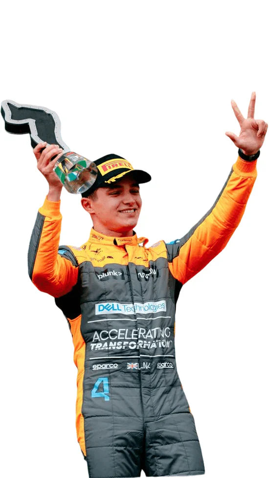 F1 mclarn lando Norris 2022 race suit