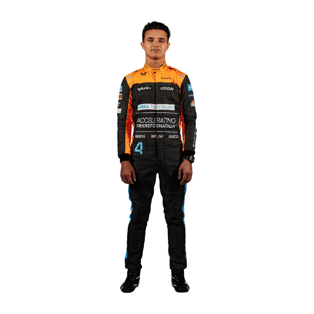 F1 mclarn lando Norris 2022 race suit