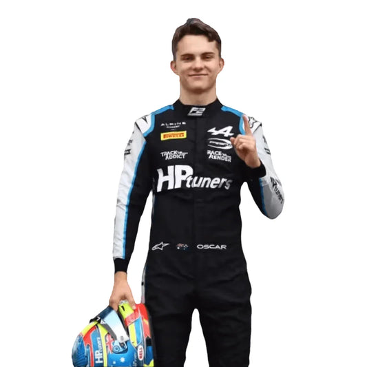 F1 mclarn Oscar piastri 2022 Alpine race suit