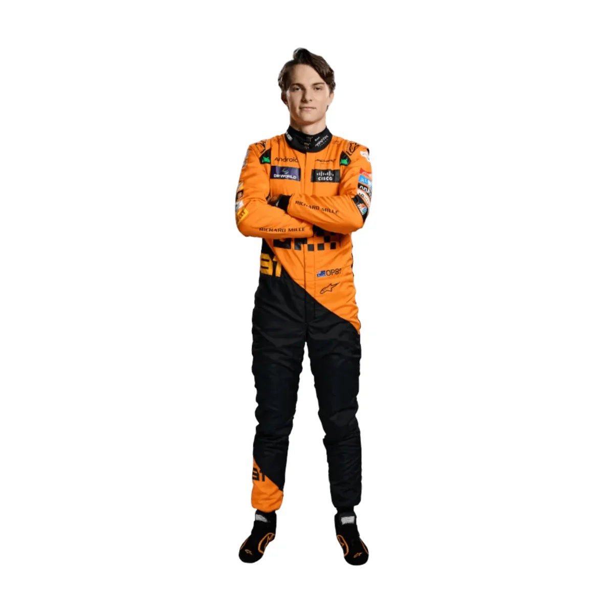 F1 New McLaren Oscar piastri 2024 race suit