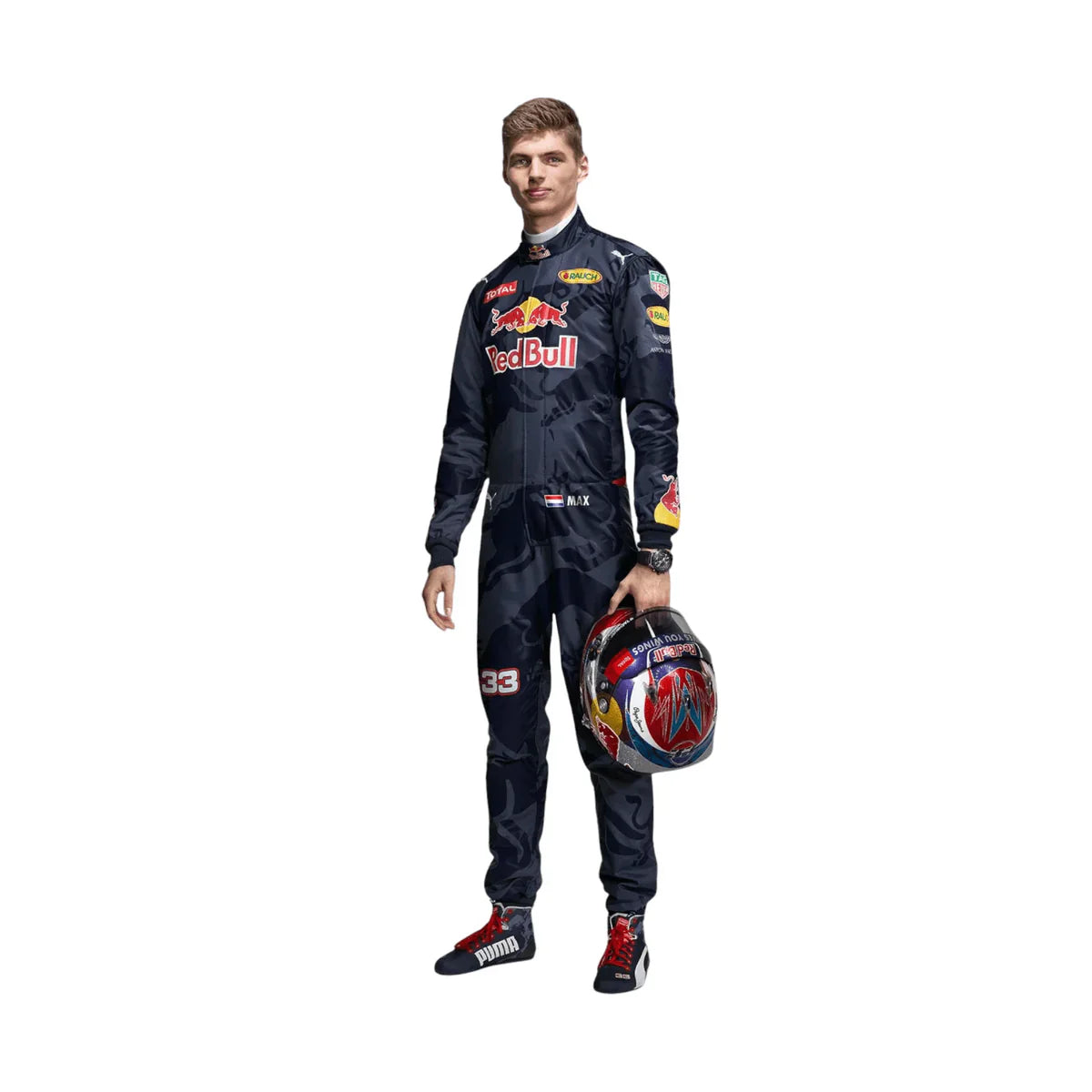 F1 Max verstappen Red bull Honda 2016 race suit