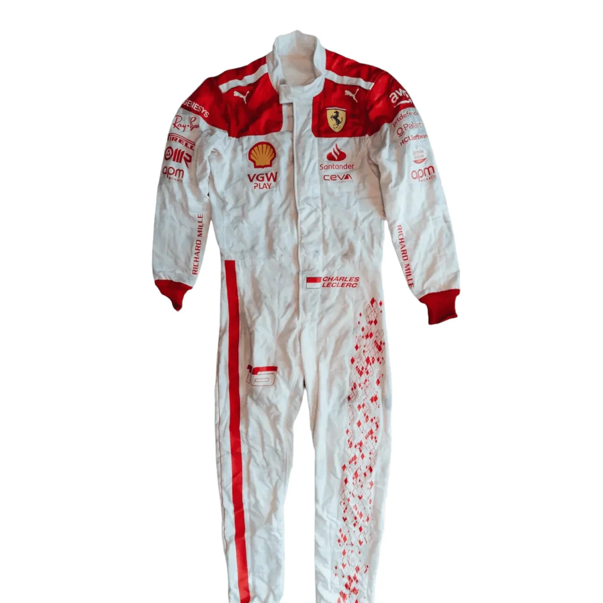 F1 Charles leclerc Monaco GP 2023 race suit