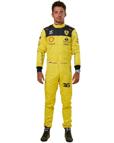 F1 Charles leclerc 75th anniversary 2023 race suit