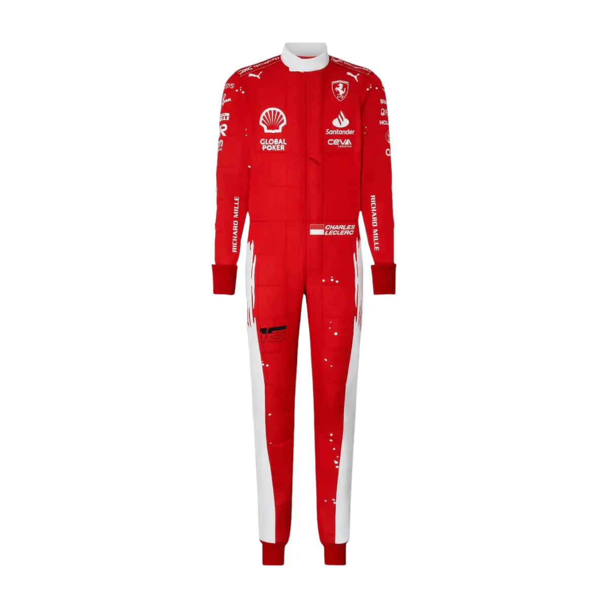 F1 Charles leclerc Las Vegas 2023 race suit