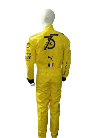 F1 Charles leclerc 75th anniversary 2023 race suit