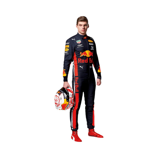 F1 Max verstappen Red bull Honda 2018 race suit