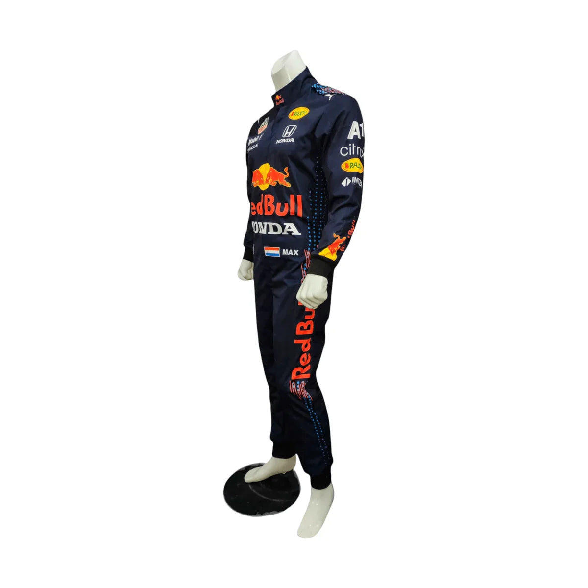 F1 Max verstappen Red bull Honda Oracle 2021 race suit