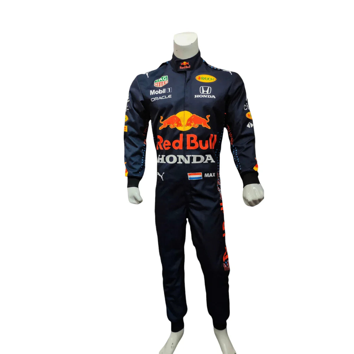 F1 Max verstappen Red bull Honda Oracle 2021 race suit