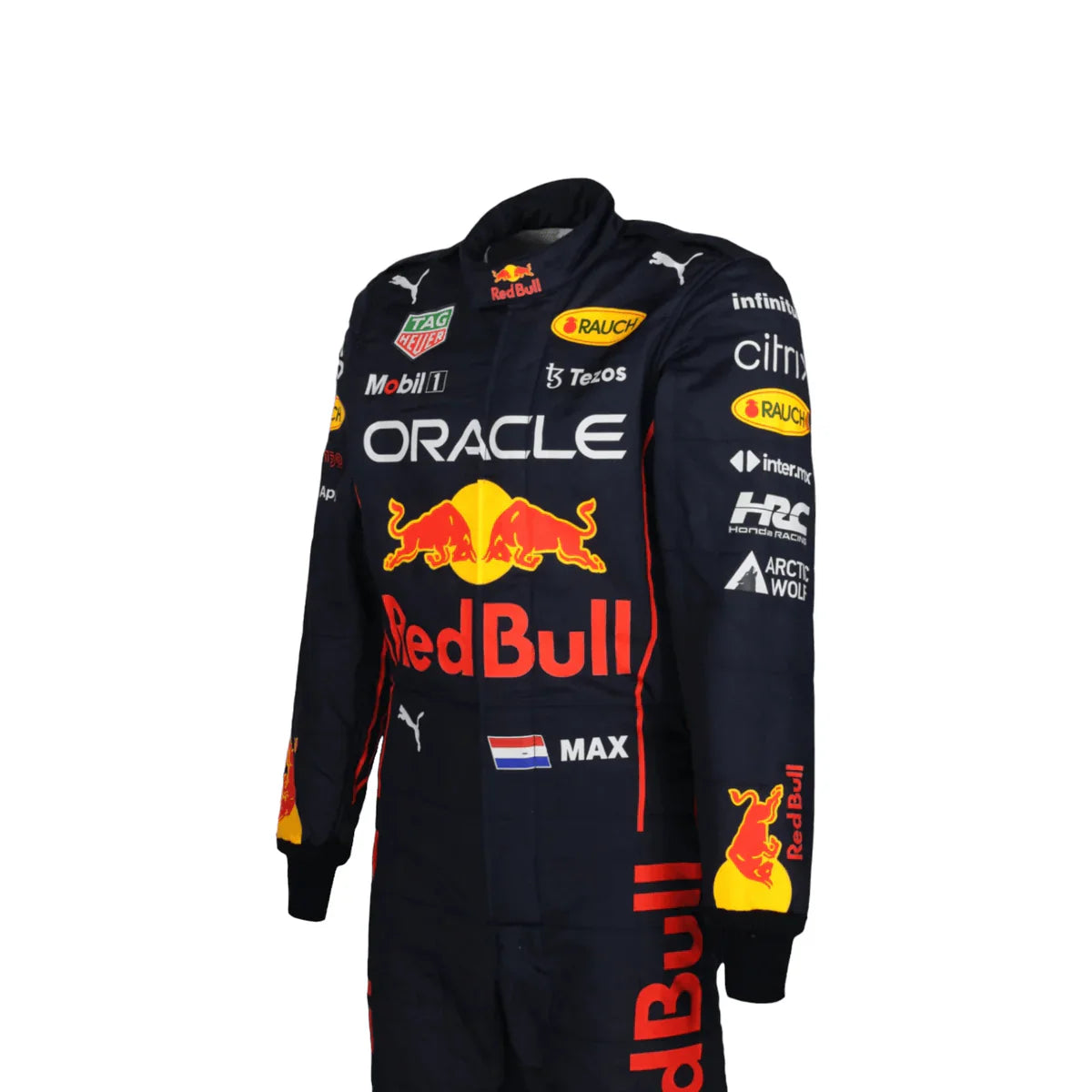 F1 Max verstappen Red bull Honda Oracle 2022 race suit