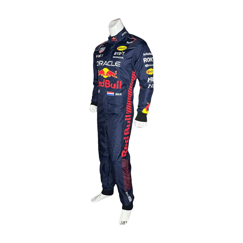 F1 Max verstappen Red bull Honda Oracle 2023 race suit