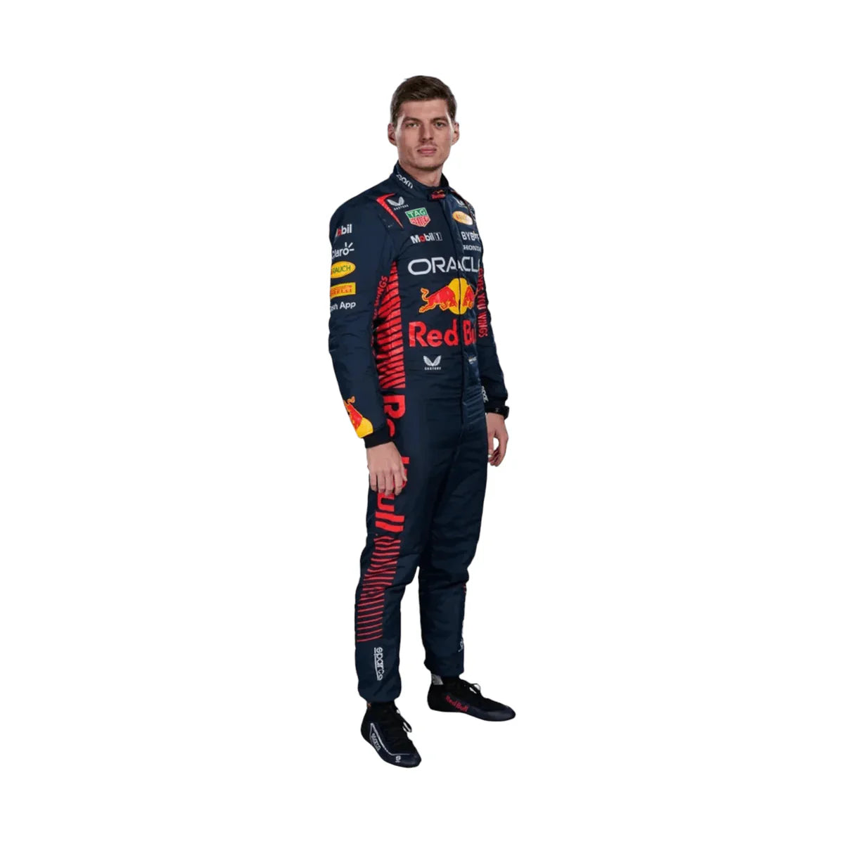 F1 Max verstappen Red bull Honda Oracle 2023 race suit