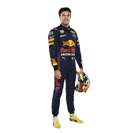 F1 Sergio perez Red bull Honda 2021 race suit