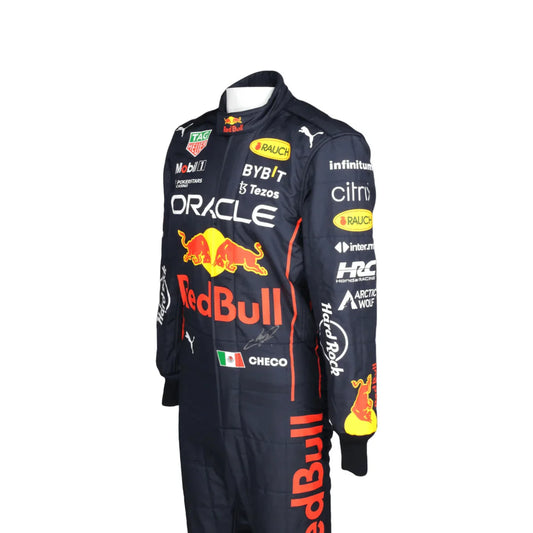 F1 Sergio perez Red bull Honda Oracle 2022 race suit