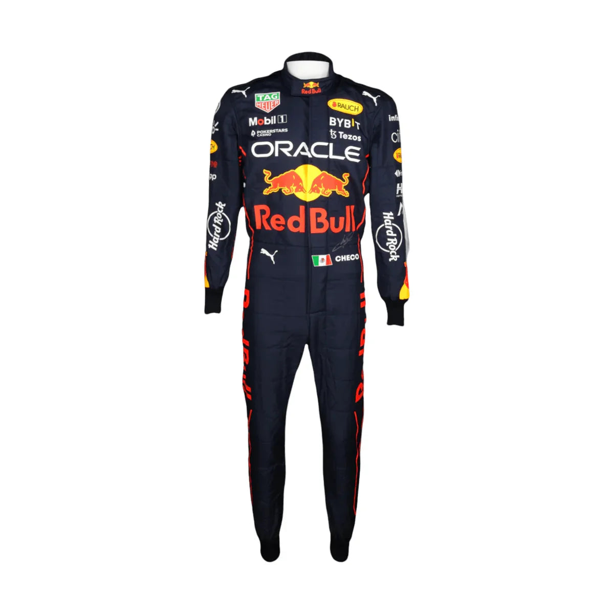 F1 Sergio perez Red bull Honda Oracle 2022 race suit