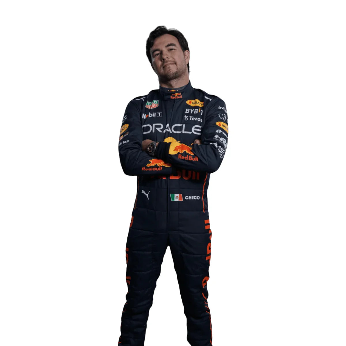 F1 Sergio perez Red bull Honda Oracle 2022 race suit