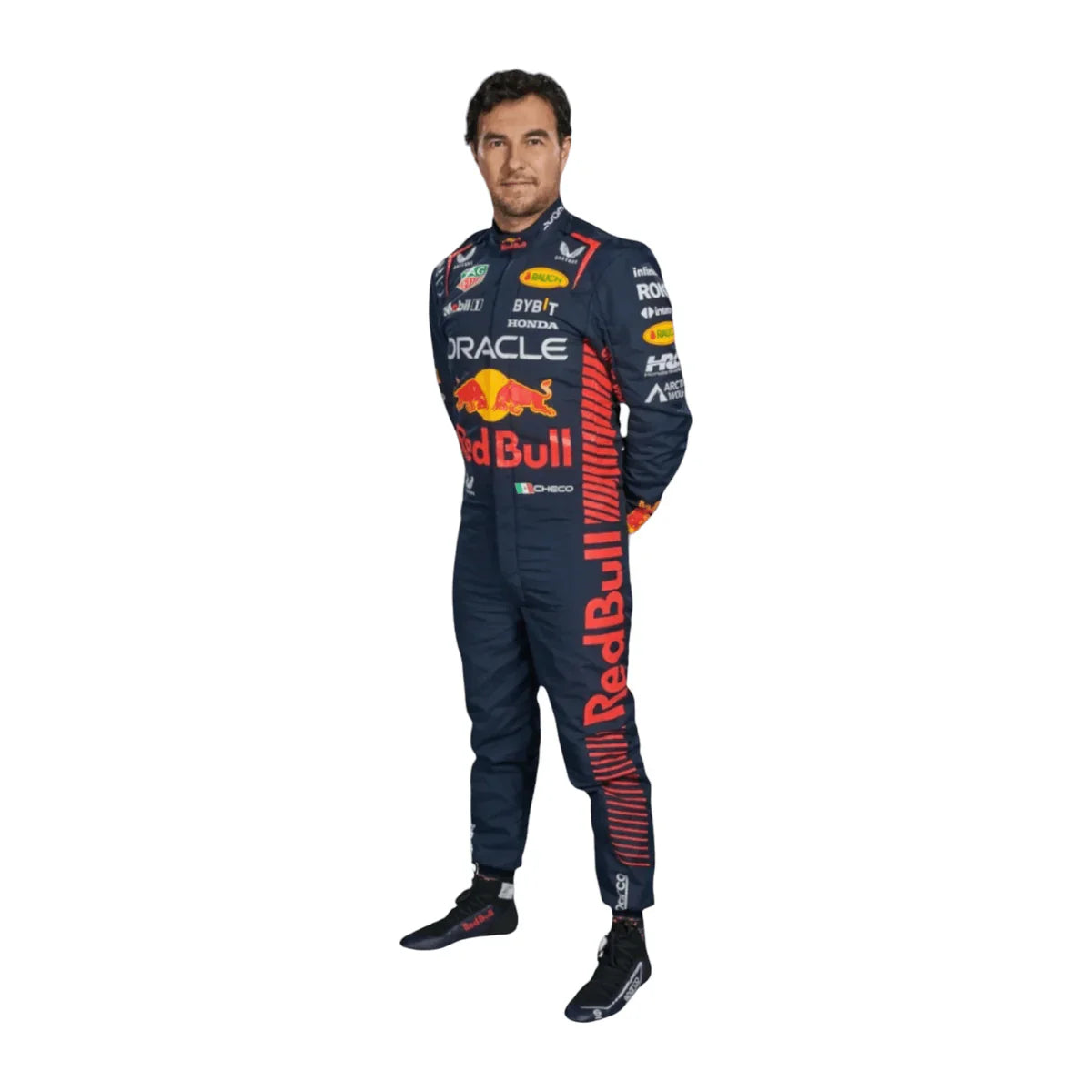 F1 Sergio perez Red bull Honda Oracle 2023 race suit