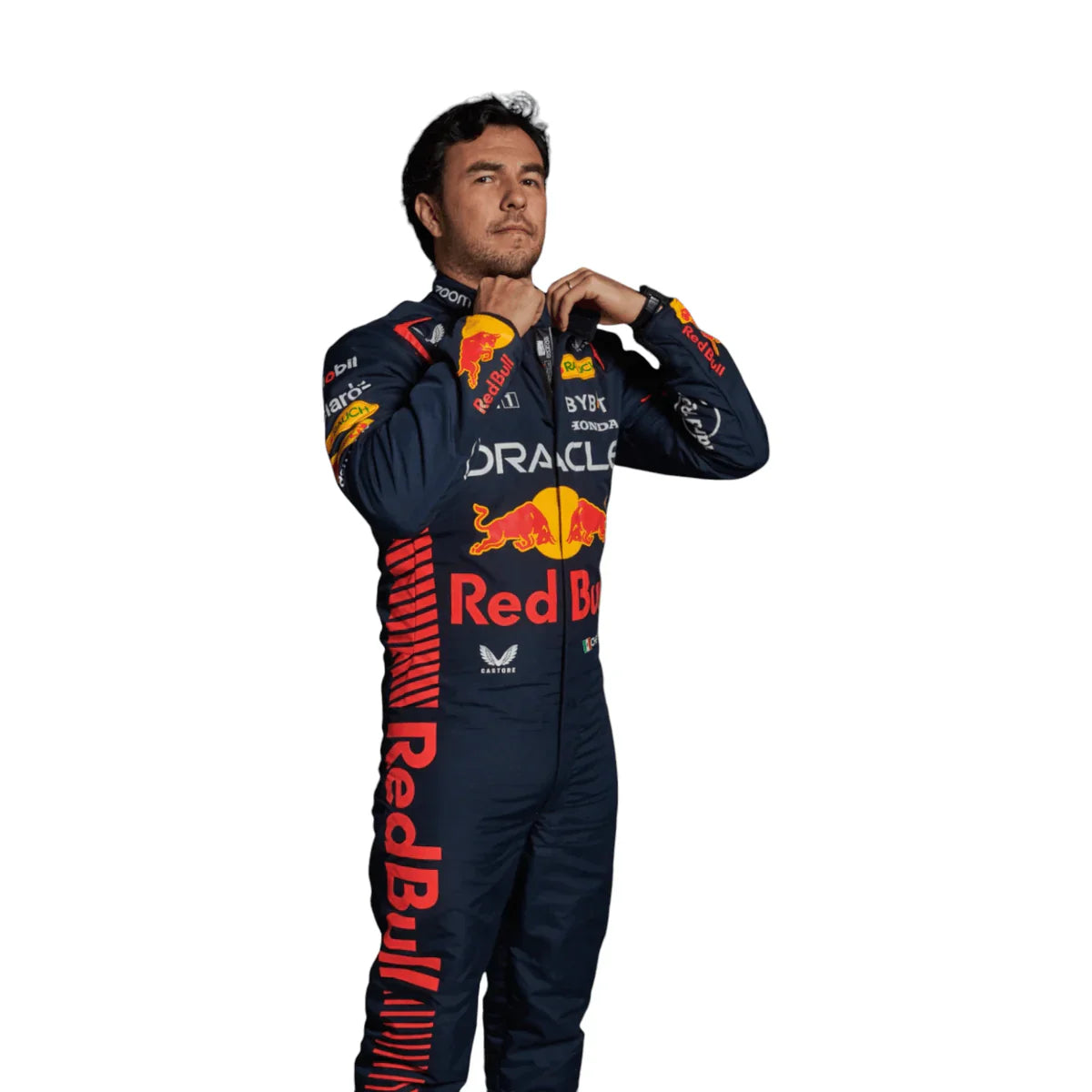 F1 Sergio perez Red bull Honda Oracle 2023 race suit