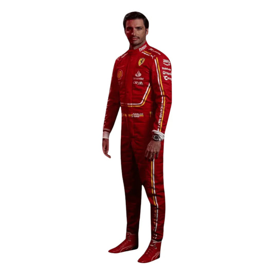 F1 New Carlos Sainz scuderia Ferrari 2024 race suit