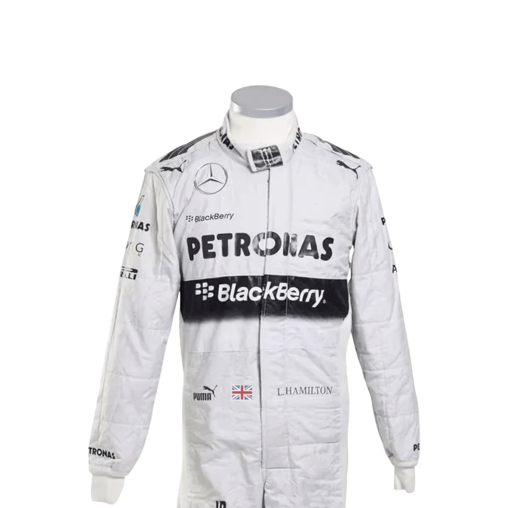 F1 Mercedes Lewis Hamilton 2014 race suit