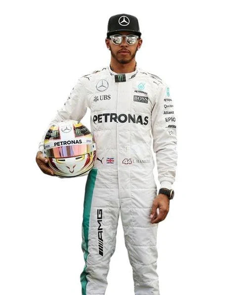 F1 Mercedes Lewis Hamilton 2016 race suit