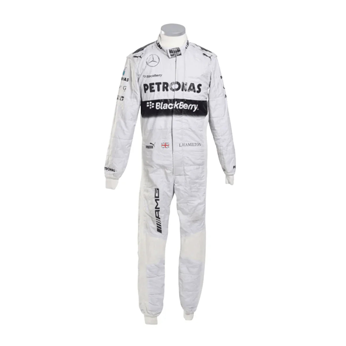 F1 Mercedes Lewis Hamilton 2014 race suit