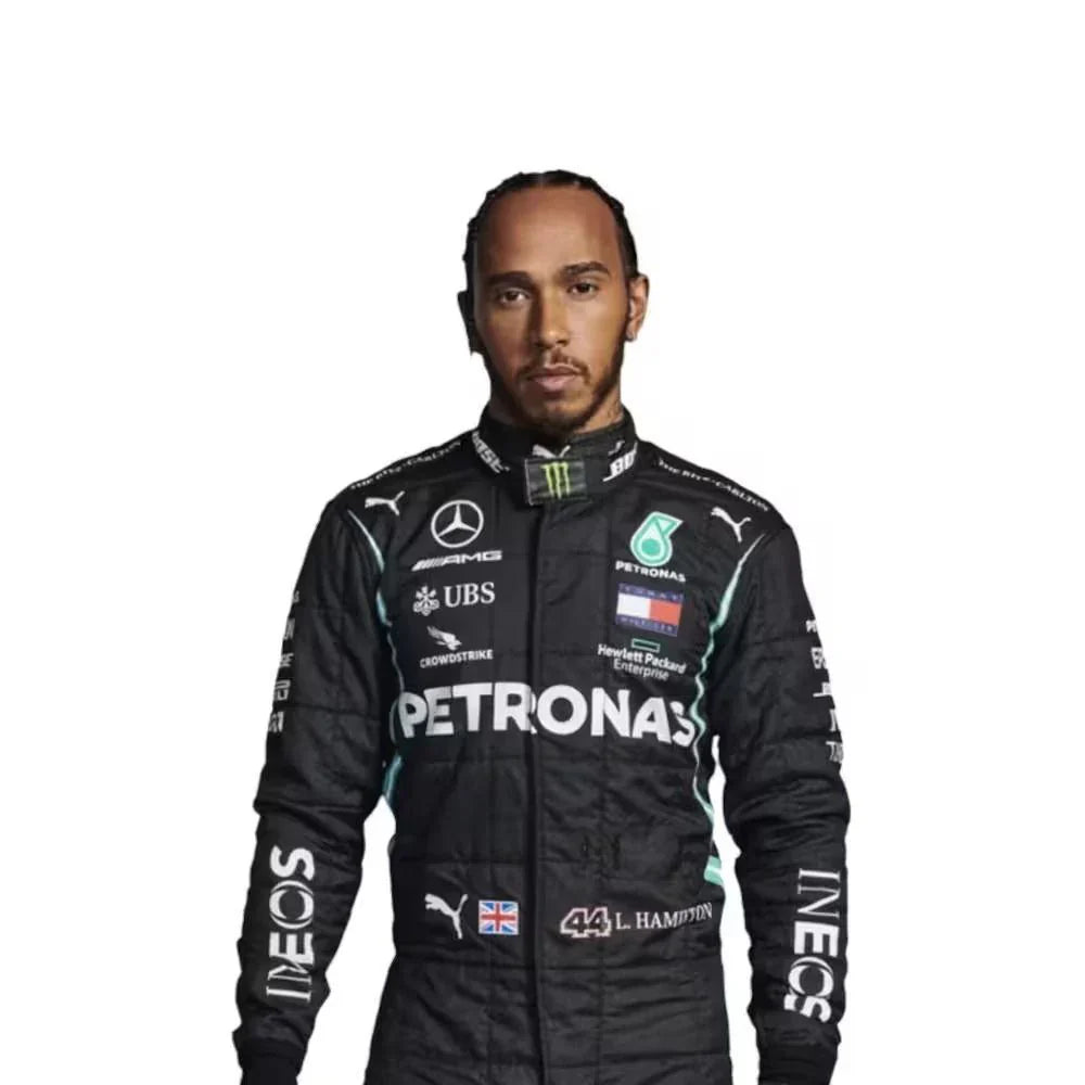 F1 Mercedes Lewis Hamilton 2021 race suit