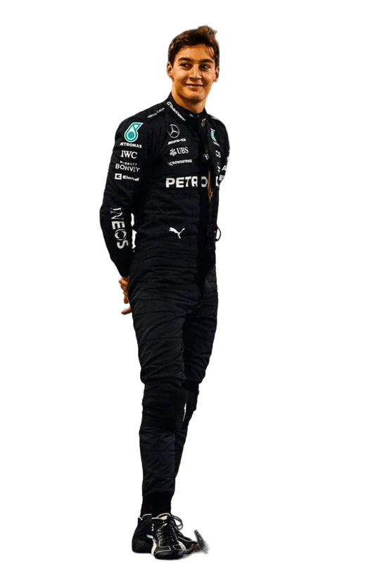 F1 George Russell Mercedes 2023 race suit