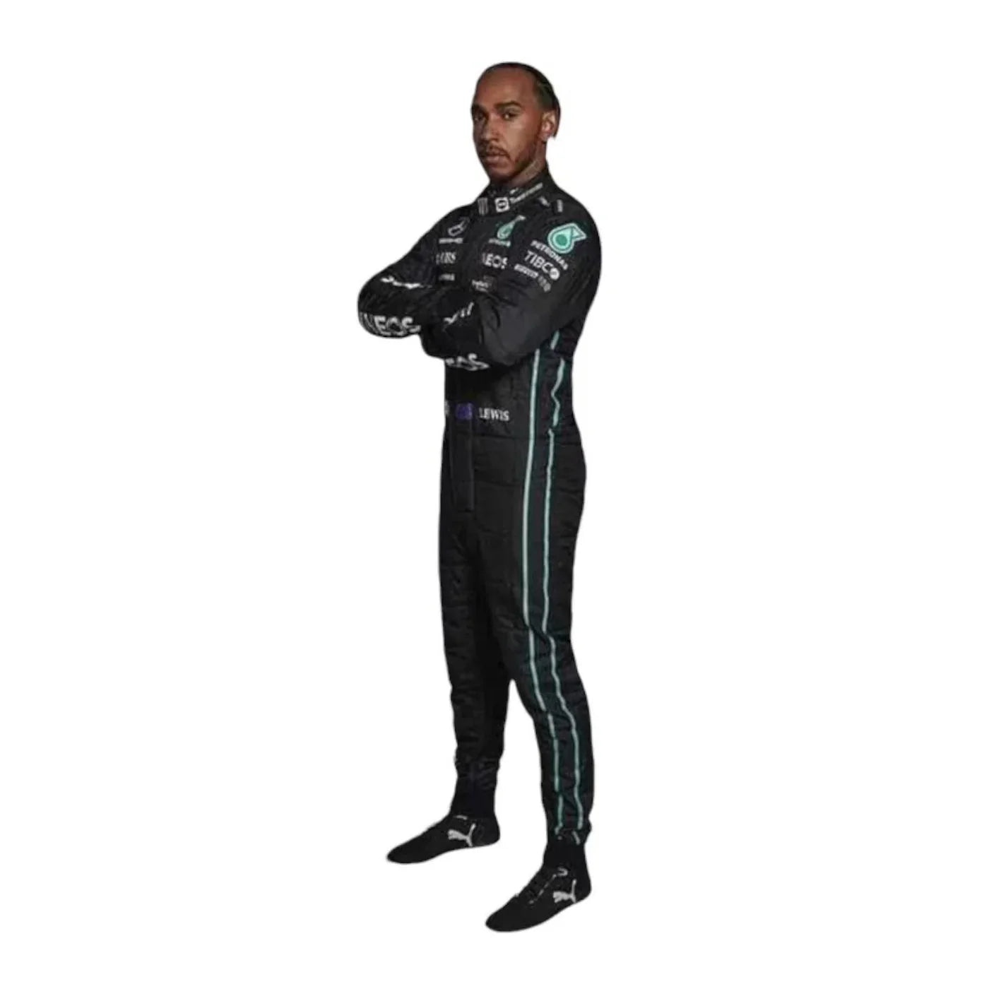 F1 Mercedes Lewis Hamilton 2022 race suit